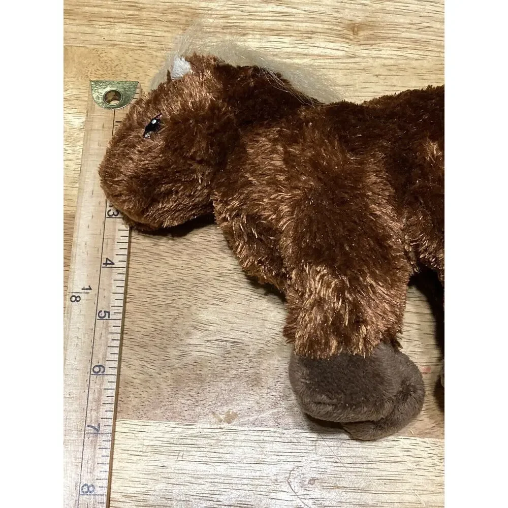 GANZ‎ Webkinz Brown Horse Cute Plush Stuffed Animal Embroidered Eyes NO CODE